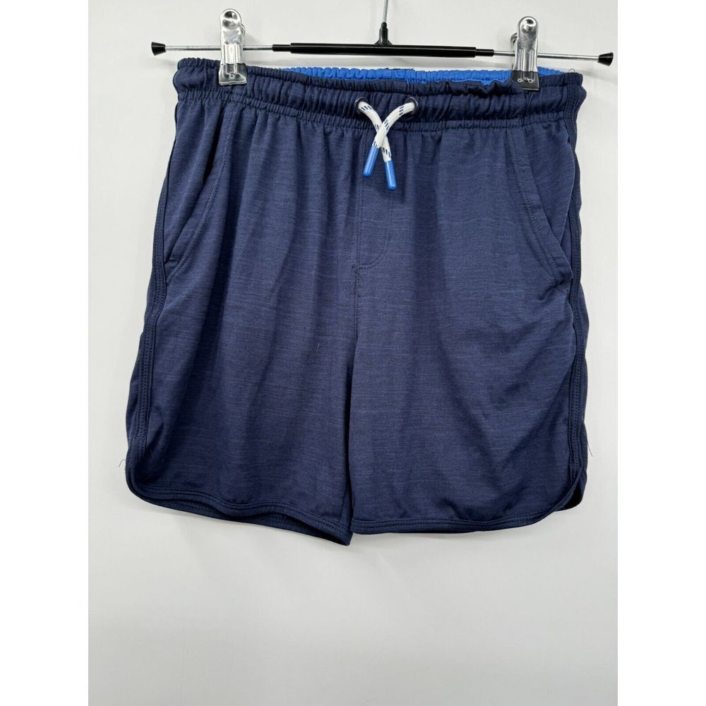 Tommy Bahama M(7/8) Active Shorts‎ Kids Navy Blue Heathered Drawstring Pockets